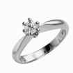 Diamantring - frierring Athene med 0,35 ct D (River)-Si - 503520350