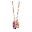 Swarovski smykke Sparkling Dance, lilla, rose gold-tone plated - 5620551