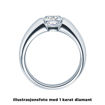 Diamantring forlovelsesring 0,20 ct i 14kt. Olympia - 18006020