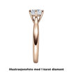 Diamantring forlovelsesring 0,50 ct i 14kt gull. Leticia - 18007050