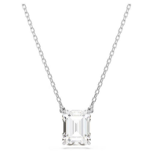 Swarovski smykke Stilla Octagon cut, White, Rhodium plated - 5693405