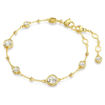 Swarovski armbånd Imber Round cut, White, Gold-tone plated - 5680094