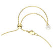 Swarovski smykke Idyllia Y Crystal pearl, Shell, White, Gold-tone plated- 5683968