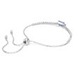 Swarovski armbånd Matrix Tennis Mixed cuts, Blue, Rhodium plated - 5693412