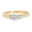 Diamantring - forlovelsesring Leda 0,50 ct - Ru-11050