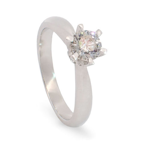 Diamantring forlovelsesring Athene 0,50ct River(D)-SI1-50346