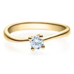 Diamantring forlovelsesring 0,25 ct i 14kt gull. Melina - 18011025