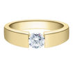 Diamantring forlovelsesring 0,25 ct i 14kt gull. Hestia - 18012025