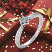 Diamantring forlovelsesring Sitara 0,05 ct W-SI - 222105