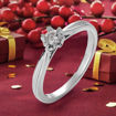 Diamantring forlovelsesring Sitara 0,16 ct W-Si - 222116