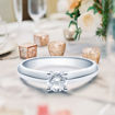 Diamantring forlovelsesring  0,50 ct i 14kt gull. Elissa - 18004050