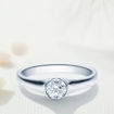 Diamantring forlovelsesring  0,50 ct i 14kt gull. Maia - 18022050