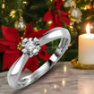 Diamantring forlovelsesring  Evita 0,05 ct W-Si-5010500