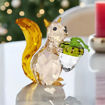 Swarovski figurer Idyllia Squirrel and Acorn - 5683617