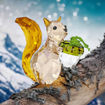 Swarovski figurer Idyllia Squirrel and Acorn - 5683617