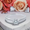 Diamantring forlovelsesring Ida 0,25 ct W-P1 - COC00987