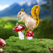 Swarovski figurer Idyllia Squirrel and Mushrooms - 5684343