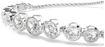 Swarovski armbånd  Imber Tennis bracelet Mixed round cuts, White, Rhodium plated - 5705451