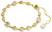 Swarovski armbånd  Imber Tennis bracelet Mixed cuts, White, Gold-tone plated - 5705471