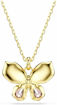 Swarovski smykke Idyllia pendant Mixed cuts, Pavé, Butterfly, Multicolored, Gold-tone plated - 5709950