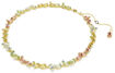 Swarovski smykke Gema Tennis necklace Mixed cuts, Multicolored, Gold-tone plated - 5714836