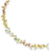 Swarovski smykke Gema Tennis necklace Mixed cuts, Multicolored, Gold-tone plated - 5714836