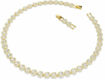 Swarovski collier Una Angelic Tennis necklace Round cut, White, Gold-tone plated - 5720505