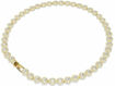 Swarovski collier Una Angelic Tennis necklace Round cut, White, Gold-tone plated - 5720505