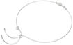 Swarovski collier Constella necklace Crystal pearl, Round cuts, White, Rhodium plated - 5705626