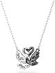 Swarovski smykke Swan pendant Swan, Black, Mixed metal finish - 5705721