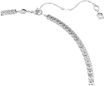 Swarovski collier Matrix Y necklace Round cut, White, Rhodium plated - 5707988