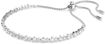 Swarovski armbånd Matrix Tennis bracelet Mixed round cuts, White, Rhodium plated - 5677813