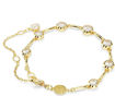 Swarovski armbånd Imber Tennis bracelet Mixed round cuts, White, Gold-tone plated - 5705465