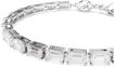 Swarovski armbånd Matrix Tennis bracelet Baguette cut, White, Rhodium plated - 5707200