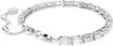 Swarovski armbånd Matrix Tennis bracelet Baguette cut, White, Rhodium plated - 5707200