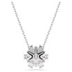 Swarovski smykke Idyllia pendant Mixed cuts, Snowflake, White, Rhodium plated - 5691484