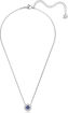 Swarovski smykke Sparkling Dance necklace Round cut, Rhodium plated - 5576110