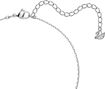 Swarovski smykke Sparkling Dance necklace Round cut, Rhodium plated - 5576110