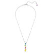 Swarovski smykke Gema Y pendant Mixed cuts, Multicolored, Rhodium plated - 5692421