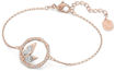 Swarovski armbånd Dellium bracelet Bamboo, White, Rose gold-tone plated - 5645376