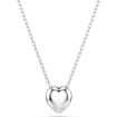 Swarovski smykke Ariana Grande x Swarovski pendant Mixed cuts, Heart, White, Rhodium plated - 5720852