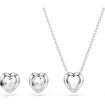 Swarovski smykkesett Ariana Grande x Swarovski set Mixed cuts, Heart, White, Rhodium plated - 5720849