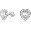 Swarovski smykkesett Ariana Grande x Swarovski set Mixed cuts, Heart, White, Rhodium plated - 5720849