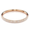 Swarovski armbånd Meteora Snow pavé, White, Rose gold-tone plated - 5688611