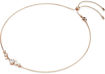 Swarovski collier Constella necklace Crystal pearl, Round cuts, White, Rose gold-tone plated - 5729504