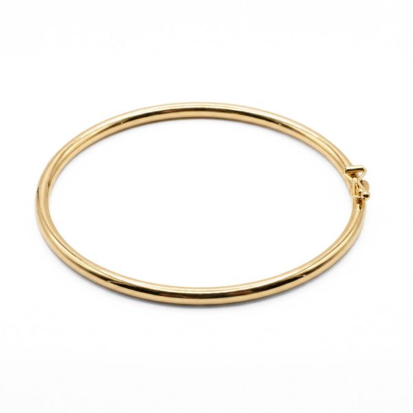 Armbånd 18k i gult gull 4 mm - 01-74-1204