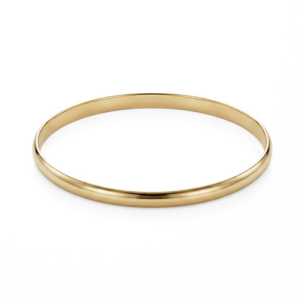 Armbånd 14 kt i gult gull 4 mm - 01GU4064