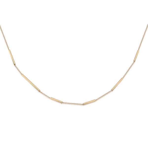 Gullkjede Staver i 18kt gull 45cm - 01-82-149-45