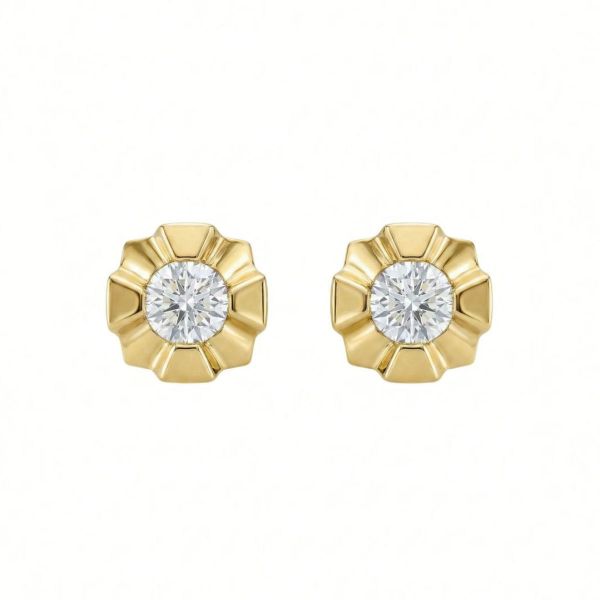 Diamantøredobber Evita med 2/0,10 ct W-Si-502100