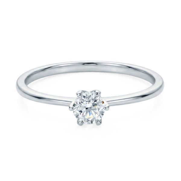 Enstens diamantring Aida med 0,25 ct i 14kt gull. TW-Si. -18016025